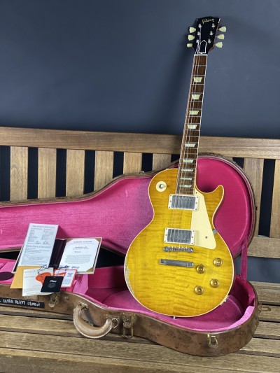 Gibson Custom 2021 Murphy Lab 59 Les Paul Ultra Heavy Aged Lemonburst
